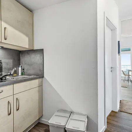 Bright - Fresh Central Studio & Skyline View Of Appartement Augsbourg